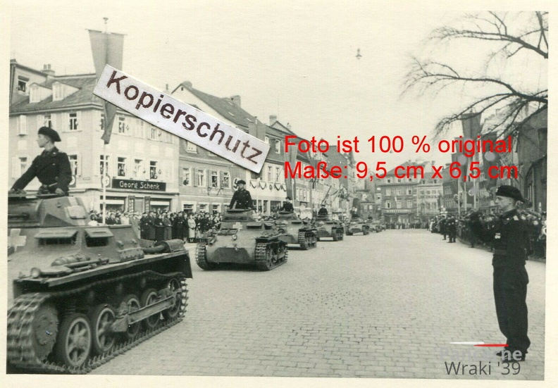 [Z.Pz.Rgt.36.003] Schweinfurt, Panzer Rgt. 36 , 4 PD , Panzer nach Polen Feldzug in Schweinfurt aw.jpg