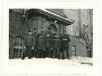 [Z.X0057] Orig. Foto Soldat vor Kaserne SCHWETZ Swiecie Weichsel b. Graudenz Polen 1939