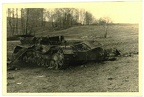 [Z.X0057] Orig. Foto zerstörte Panzer IV Tank b. SCHWETZ Swiecie Weichsel Polen 1939 A1