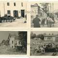 [Z.X0045] #004 4 Fotos Wehrmacht Polenfeldzug 1939 Panzer Wrack Fahrzeuge Zivilisten Ruinen