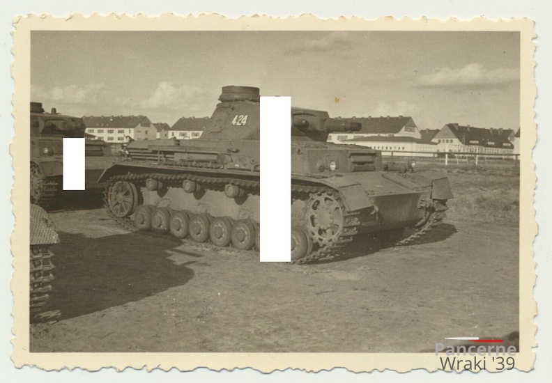 [Z.BA.22.002] Polen Feldzug deutscher Panzer IV vor Einsatz in Polen 1 BB 22