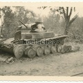 [Z.Pz.Div.03.003] Foto Panzer Kampfwagen II Wrack der 3. Panzer Div. vor Brest Litowsk in Polen