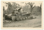 [Z.Pz.Div.03.003] Foto Panzer Kampfwagen II Wrack der 3. Panzer Div. vor Brest Litowsk in Polen