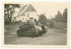 [Z.Pz.Div.03.003] Foto polnischer FT 17 Panzer von Besatzung verlassen vor Brest Litowsk 1939