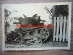[Z.Art.Rgt.60.002] 134) Foto1939 POLEN Feldzug ART.RGT. 60 - zerstörter POLNISCHER Panzer aw
