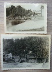 [Z.Art.Rgt.60.002] 145) 2 x Foto Sept.1939 POLEN Feldzug ART.RGT. 60 - Halbkette mit Artillerie aw