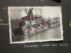 [Z.X0064] Original Foto Polnischer Panzer Tank Strasse Lublin-Lysolaje Polen 1939 (A.X0064)
