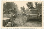 [Z.le.Fla.Abt.86.001] Foto Panzer II Kolonne der Wehrmacht auf dem Marsch nach Kutno in Polen 1939