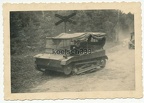 [Z.Inf.Rgt.11.003] Foto polnischer Artillerie Schlepper Panzer Tankette Wehrmacht Beute Polen 1939