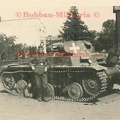 [Pz2][#211]{100}{a} Pz.Kpfw II Ausf.C, Pz.Rgt.15, #1, Przemyśl ( W256 Foto Polen Olesno Panzerkampfwagen II mit weißer 1 Turmnummer Panzer 2 TOP ) aw