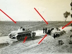 [Pz.Kpfw.IV Ausf.C] Pz.Rgt.11, #611 (002){a} Panzer IV wird repariert, Balkenkreuz, Panzer Rgt.11 bw