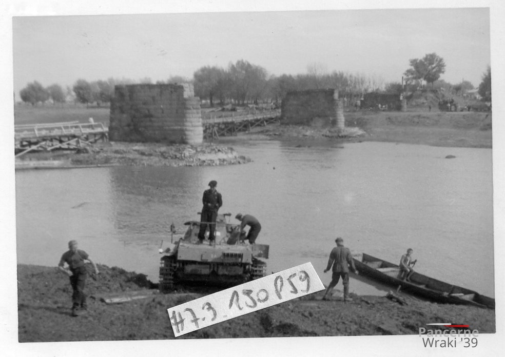 [Pz.Bef.Wg.III Ausf.D], 2.Pz.Div, #B02 (051){a} '2A' w rzeka San, Jarosław