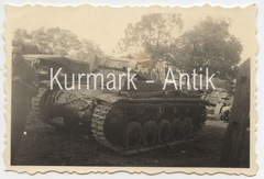 [Z.Geb.Div.02.001] R321 Foto Wehrmacht Polen Feldzug Krakau Front Panzer II + Name Wappen Emblem !
