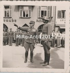 [Z.Aufkl.Abt.05.001] Foto, Aufkl. Abtlg. 5, Begrüßung in Klagenfurt 1938 aw