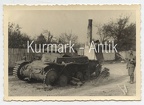 [Z.Pz.Rgt.36.004] R490 Foto Wehrmacht 8.!Panzer Regt. 36 Pz II Polen Volltreffer crash !