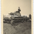 [Z.Pz.Rgt.36.004] R528 Foto Wehrmacht 8.!Panzer Regt. 36 Polen Feldzug Kettenschaden TOP