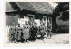 [Z.Pz.Div.04.003] Foto WK II Wehrmacht Soldaten Quartier Unterkunft Polen Polska H1.56