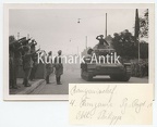 [Z.S0028] S063 Foto Wehrmacht Panzer Regt. 1 Erfurt Parade nach Polen Feldzug Panzer IV !!