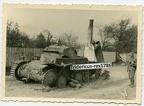 [Z.Pz.Rgt.36.005] (#13) H16 Foto Pz.Rgt 36 Polen 1939 Blitzkrieg Panzer PzKpfw II HKL Volltreffer zerstö aw