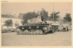 [Z.Aufkl.Abt.(mot.).08.002] Panzer IV Tank m. Kennung der 5.Pz.Div. in STASZOW Polen 1939