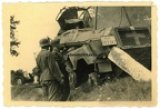 [Z.Aufkl.Abt.(mot.).08.003] #005 Orig. Foto zerstörte 8-Rad SdKfz Funk Panzerspähwagen A.A.6 in Polen 1939