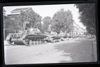 [Z.Inf.Rgt.45.002] N44 Foto Neg. Panzer Abt. 11 PzKpfw I und II Kolonne vor Warschau Vormarsch HKL