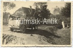 [Z.Art.Rgt.55.001] C094 Foto Wehrmacht II.! Artillerie Regt. 55 Polen PKW Debok Sochachew Lowice
