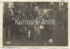 [Z.Art.Rgt.55.001] C106 Foto Wehrmacht II.! Artillerie Regt. 55 Polen Warschau Front POW kids girl