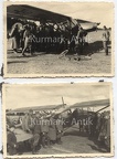 [Z.Art.Rgt.55.001] C133 Fotos Wehrmacht II.! Art Regt. 55 Polen Warschau Flugzeug Storch Fi156 TOP
