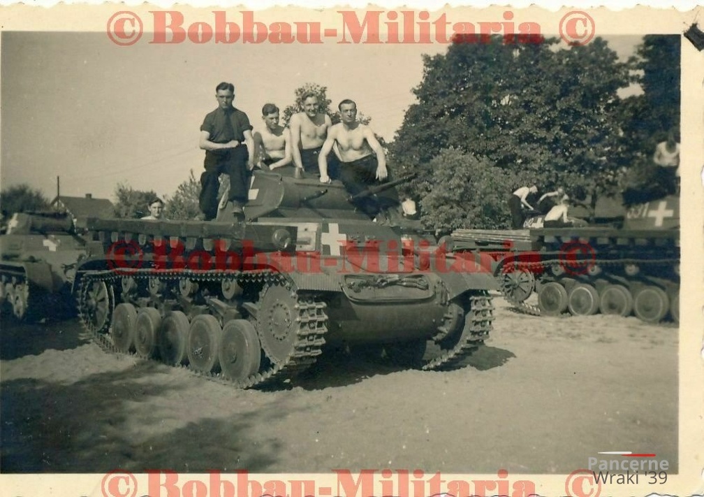 [Z.Pz.Rgt.36.006] G55 Polen 1939 Panzer Rgt.36 Panzerkampfwagen Panzer Crew tank wrapper polish