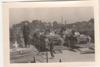 [Z.Pz.Rgt.11.016]  Flussüberquerung deutscher Panzer weißes Balkenkreuz  Panzermänner – Foto