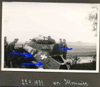 PSW [#155] le.Pz.Sp.Wg (2 cm) Sd.Kfz.222, Aufkl.Abt.(mot.).X, 'Jaguar', tył w rowie, doczepiany krzyż, okolice Woli Krzysztoporskiej