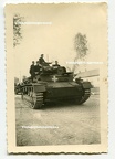 [Pz.Kpfw.IV Ausf.C] Pz.Rgt.x, #xxx (058){a} Foto Polen deutscher Panzer IV Vormarsch ( kółko )