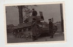 [Z.Pz.Rgt.11.007] #c04 Erbeuteter russischer Kampfpanzer T-26 &amp; deutsche Panzermänner Foto 2.WK