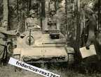 [Z.Inf.Nachr.Abt.(mot.).29.001] D07 Foto 29. ID Polen Blitzkrieg Beute Panzer Tank TKS polnische Tankette b