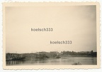 [Z.Kw.Tr.Rgt.602.001] Foto (1) gesprengte Brücke bei Fordon Bromberg Bydgoszcz Polen 1939