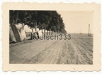 [Z.Kw.Tr.Rgt.602.001] Foto (1) polnische Fahrzeug Wracks an der Straße nach Schönau Polen 1939