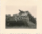 [Z.Pz.Rgt.08.008] Foto (3) WK II 10. Panzerdivision Panzer tank char Kennung Kreuz Sturmgeschütz K1.96