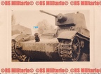 [Z.X0087] #8 polnische BEUTE  Sammelstelle Panzer 7TP + Dackel Foto Schubert BRESLAU aw