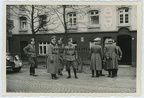[Z.Eis.Pi-Br.B.Batl.638] Orig. Foto Offiziere Br.Bau.Btl.638 bei Deutsches Haus in FINNENTROP Olpe 1939 b
