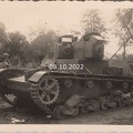 [Z.Inf.Rgt.62.004] Wk2, Foto, Polen 1.09.-09.10.1939, polnischer Panzer in Przemyśl aw