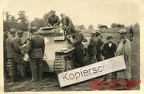 [Z.X0088] Polen, deutscher Panzer Bereitstellung , polnische Kinder Zivilisten aw