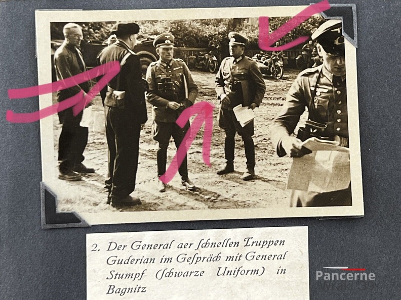 [Z.Pz.Rgt.05.005] #a02 Deutsches Foto 2wk Polen Grudziadz Fotoalbum Reg.5 Panzer