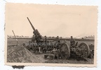 [Z.Art.Rgt.55.002] (u54) Polen 1939 Vorm. Warschau Gefechtsstand Geschütz Kanone Zelt Tarn Camo
