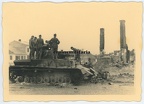 [Z.Aufkl.Abt.(mot).6.001] Orig. Foto (PL) zerstörte Panzer IV Tank der 1.lei.Div. in Polen 1939 a