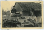 [Z.le.Fla.Abt.86.002] Orig. Foto Vormarsch Panzer I Tank mit Balkenkreuz Panzermann in Polen 1939