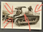 [Z.Pz.Rgt.05.006] 1939 Deutsches Foto 2wk Polnischer Tank Polen Panzer Reg.5 Fotoalbum Poland aw