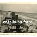 [Z.Pi.Btl.47.001] FOTO - Pionier Bat. 47 POLEN 1939 Einsatz - PANZER - polnischer Panzer - 1