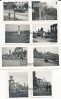 [Z.Aufkl.Gr.010.001] Fotos Polen 1939 Rozan Ruinen Panzer Wegweiser Radzymin Warschau Kradschütze