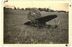 [Z.Art.Rgt.49.002] Orig. Foto polnisches Flugzeug Wrack in Polen 1939
